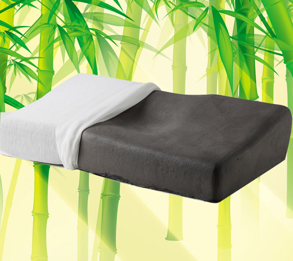 Unique shape bamboo memory foam pillow TC-BP03